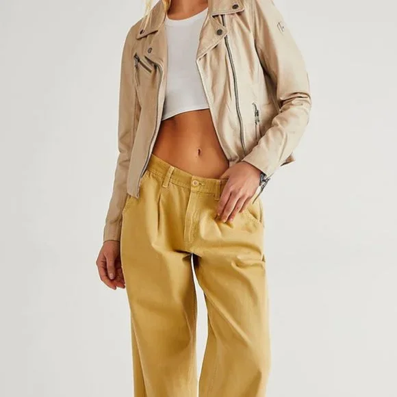 Mauritius Christy Star leather jacket in Rainbow - Picture 3 of 8